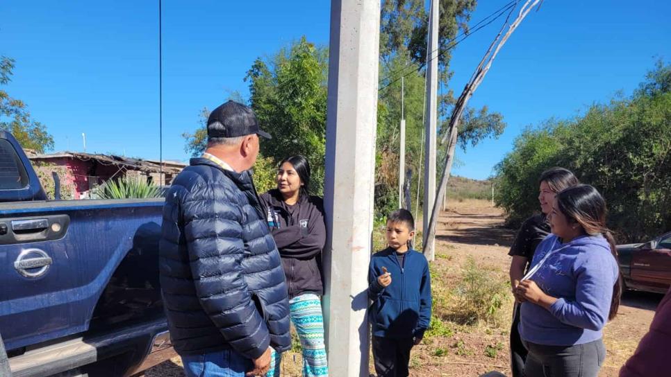 Comunidades en El Fuerte reciben luz eléctrica y agua potable por primera vez