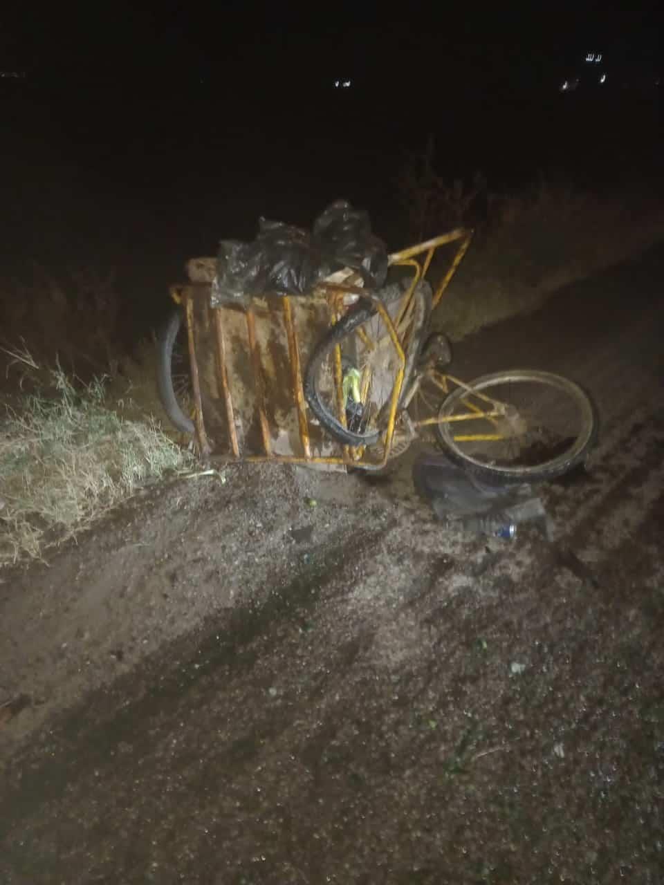 Tráiler mata a un hombre que circulaba en un triciclo por la México 15