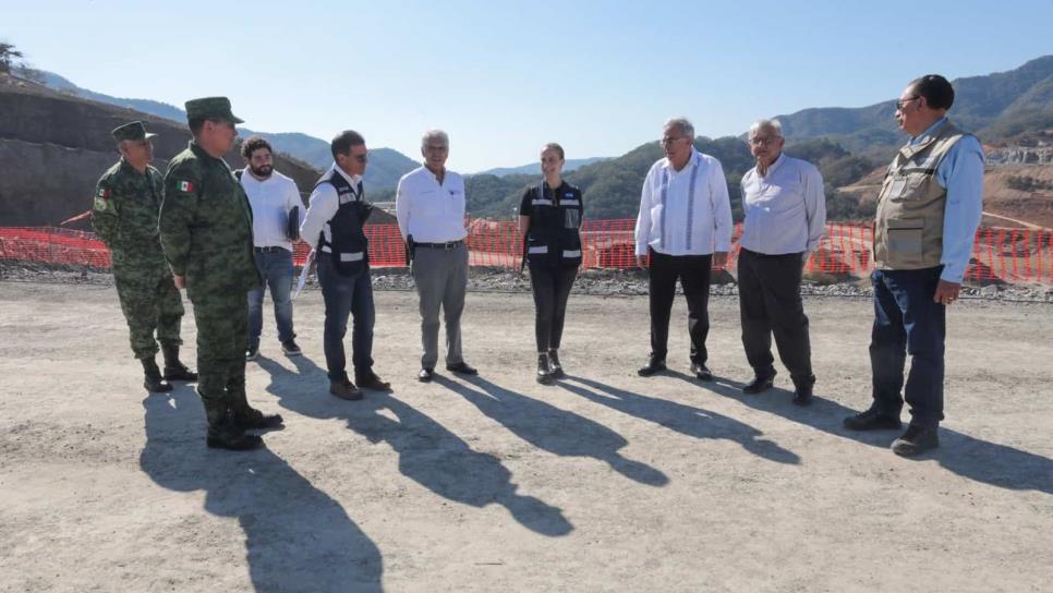 AMLO finaliza su recorrido por Sinaloa con la supervisión de la obra en la presa Santa María