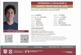 Localizan sin vida al actor Andrés Tirado, su hermano y dos personas más