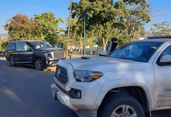 Encuentran camioneta de lujo baleada en Culiacán; asaltantes la habían robado horas antes