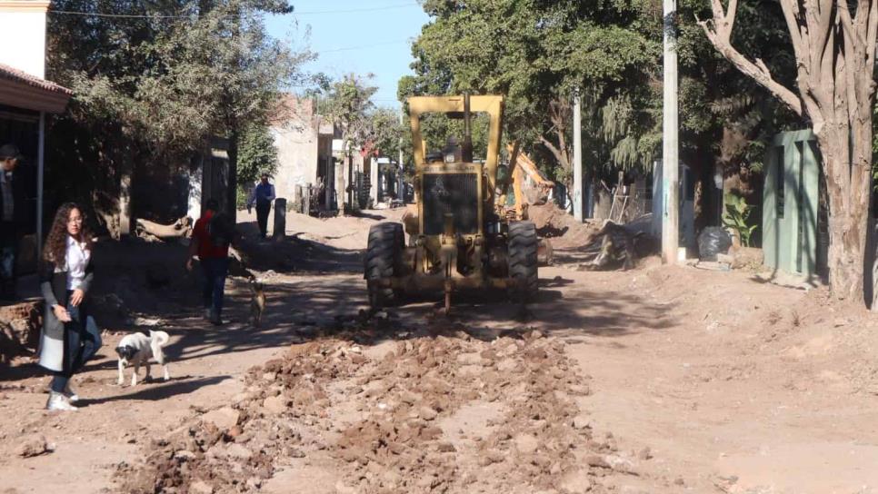 Dan banderazo a sexta calle de programa de pavimentación para cierre de 2022 en Ahome