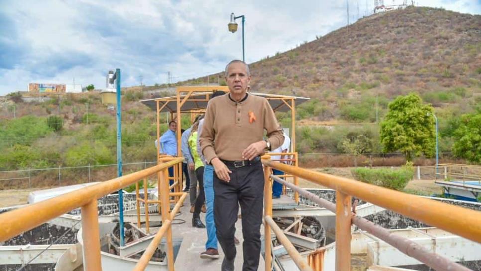 Gerardo Vargas se compromete a mejorar la calidad del agua en todo Ahome, antes de que acabe su administración