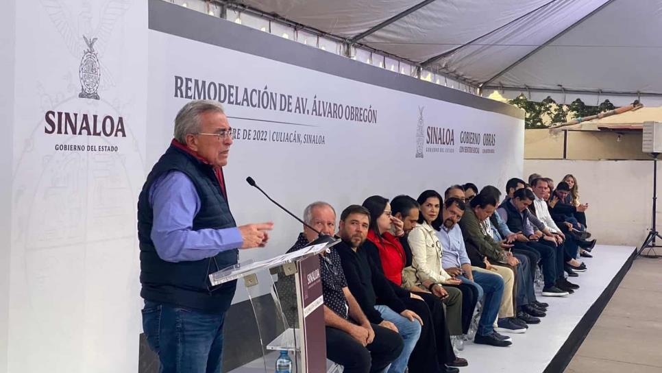 Abren la avenida Álvaro Obregón en Culiacán; el nuevo pavimento durará 50 años