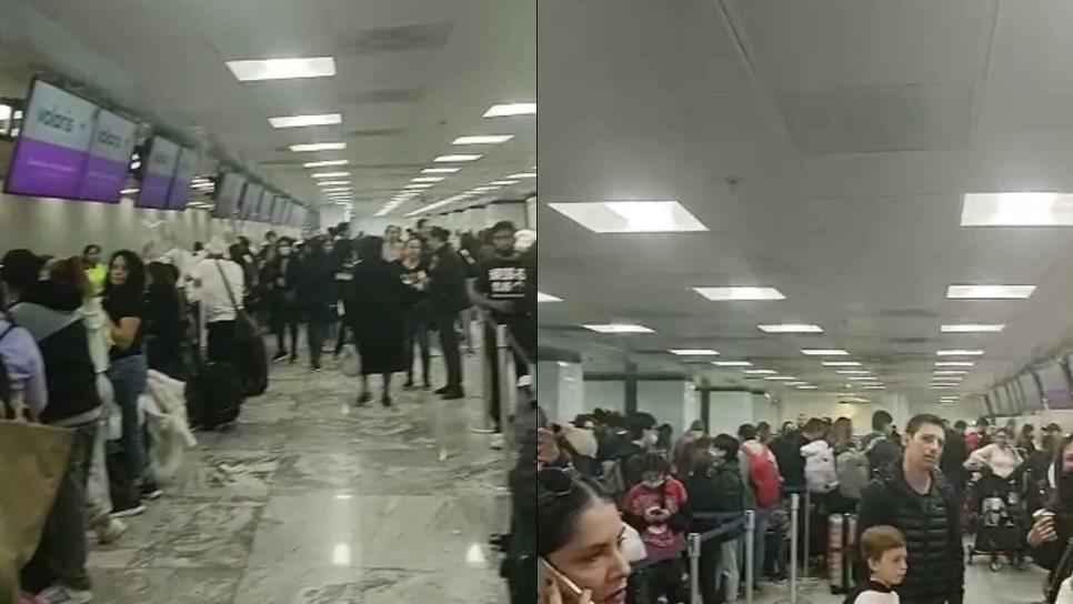 Cientos de pasajeros en aeropuertos se quedan varados en plena Navidad