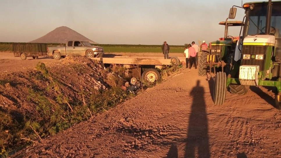Vecino de Juan José Ríos muere aplastado por un tractor