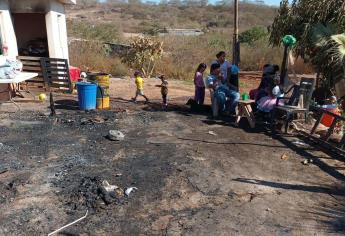 DIF Culiacán apoya a familias que se quedaron sin hogar por incendio