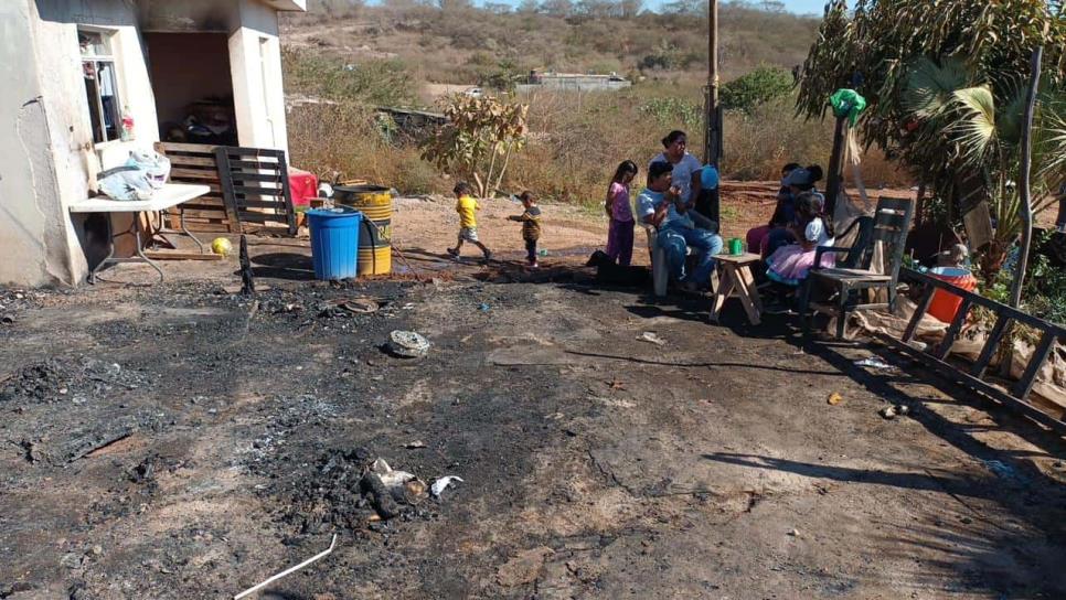 DIF Culiacán apoya a familias que se quedaron sin hogar por incendio
