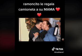 Tiktoker de Culiacán con síndrome de Down regala camioneta a su mamá