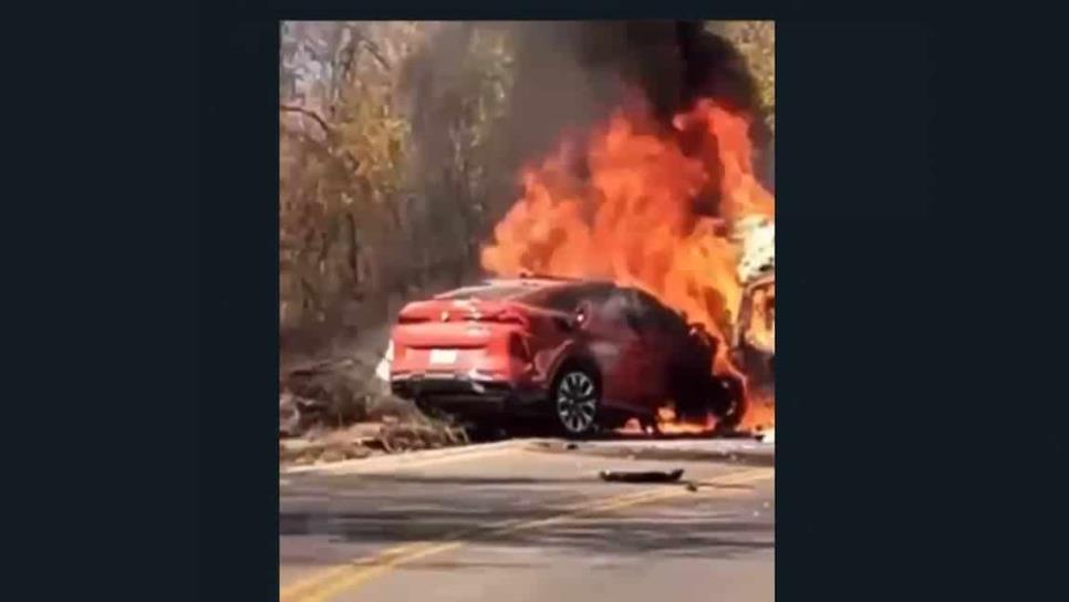 Dos muertos tras choque entre pipa y vehículo en Culiacán