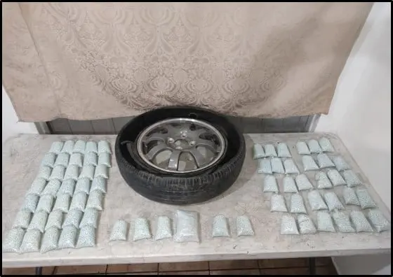 Aseguran casi 70 mil pastillas de fentanilo en Sonora