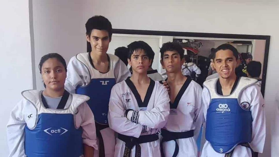 Taekwondoines mazatlecos se alistan para Selectivos Nacionales Conade
