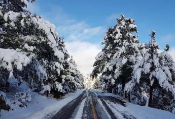 Temporada de nieve en Barrancas del Cobre