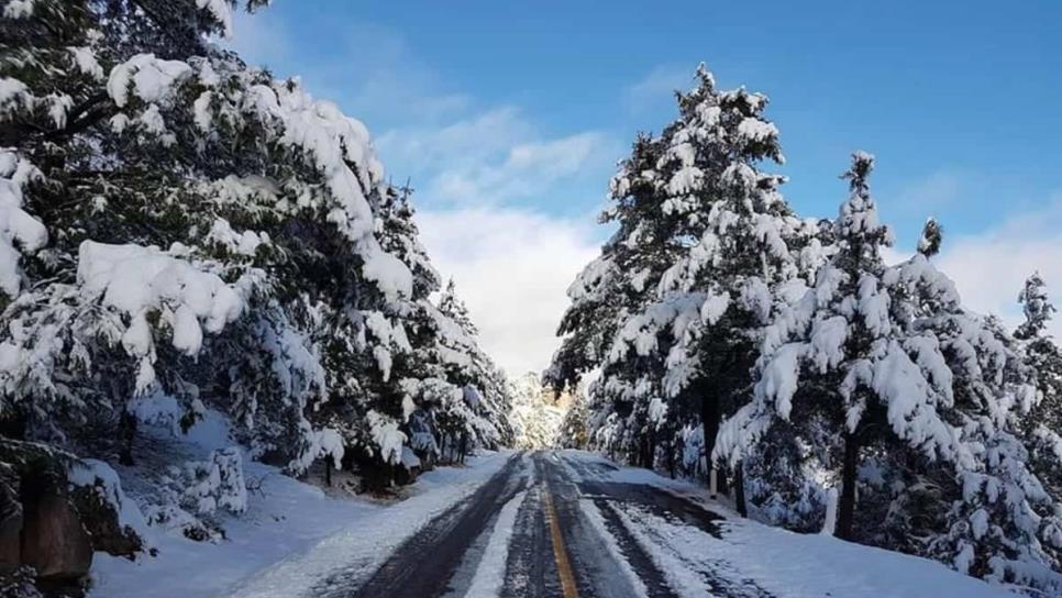 Temporada de nieve en Barrancas del Cobre