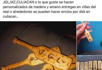 Ya no son solo sombreritos: venden llaveros de «tablita» con leyendas «JGL y MZ»