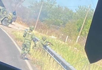 Reportan fuerte presencia militar en el sur de Sinaloa