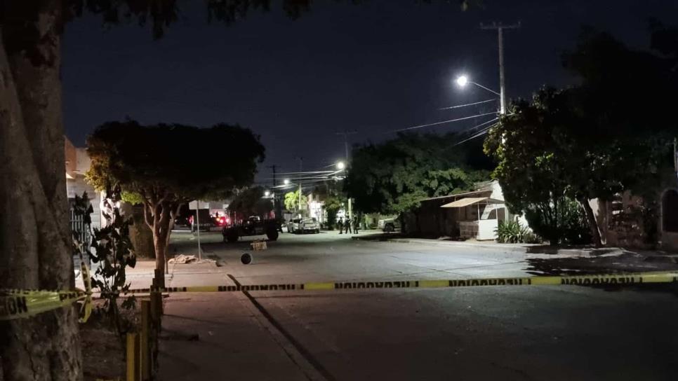 Adulto muere tras resultar herido de bala en operativo en la colonia Hidalgo, en Culiacán