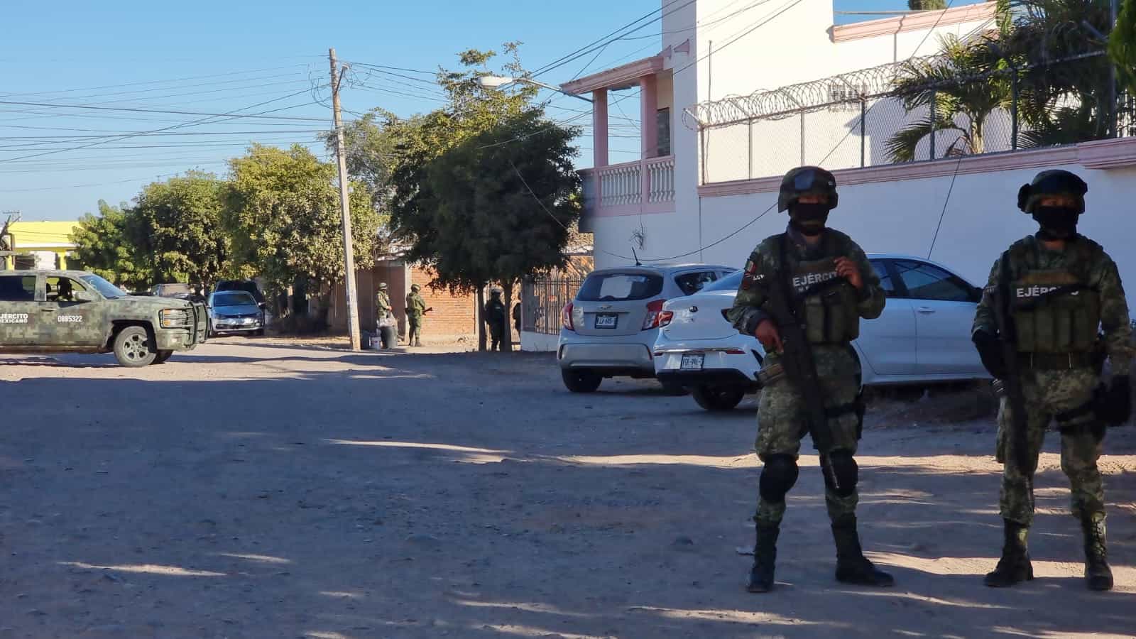 Catean casa tras operativo en la colonia Miguel Hidalgo, Culiacán
