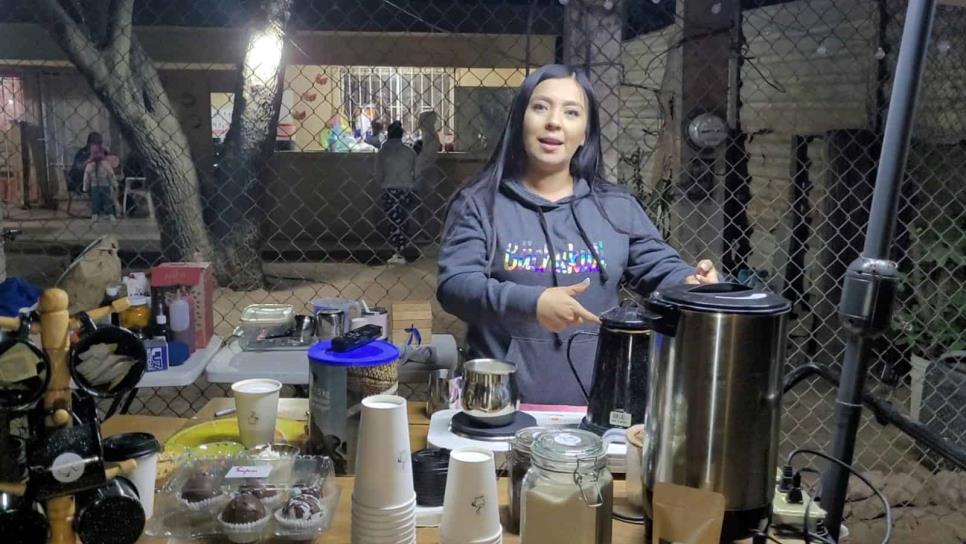 Bächukuli, una estación de café adaptada en un triciclo, que promueve la cultura yoreme