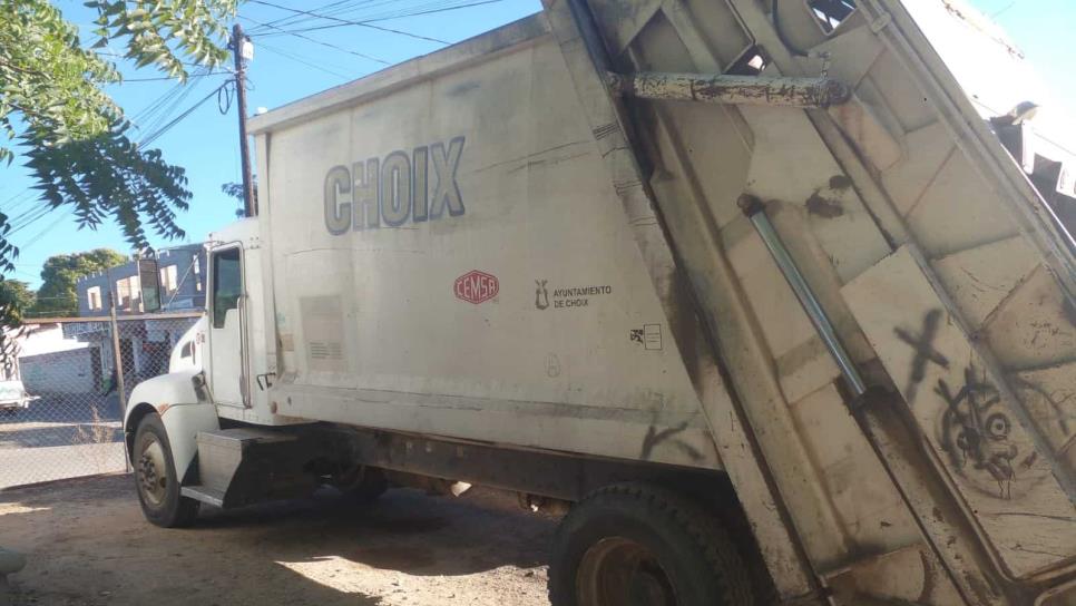 Francisco recolectaba la basura en Choix y muere tras caer del camión