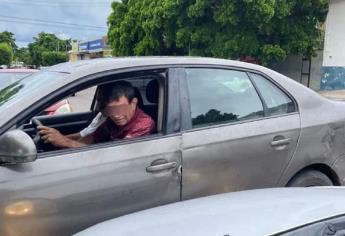 Detienen al presunto «roba baterías» en Culiacán