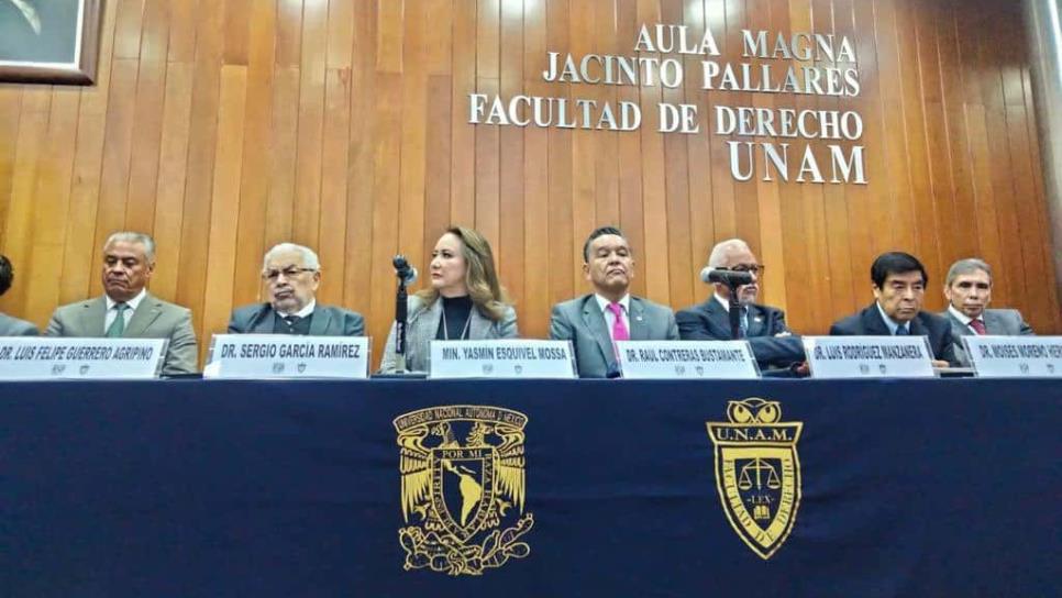 Comité de la UNAM afirma que Yasmín Esquivel plagió su tesis de licenciatura
