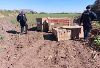 Además de la Yukon despojada en Guasave, policías de Angostura recuperan tres motocicletas nuevas