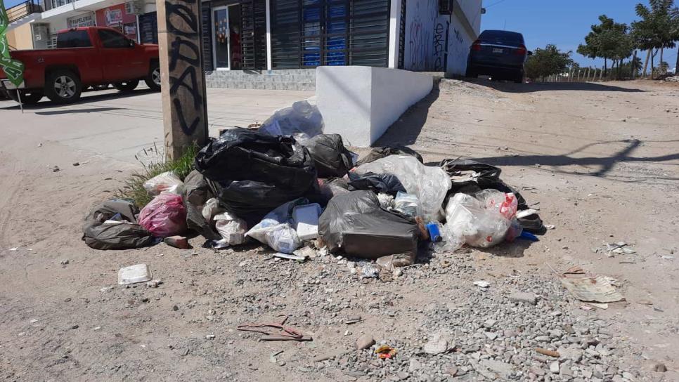 En Mazatlán continúa el déficit de recolección de basura; al menos 10 colonias afectadas