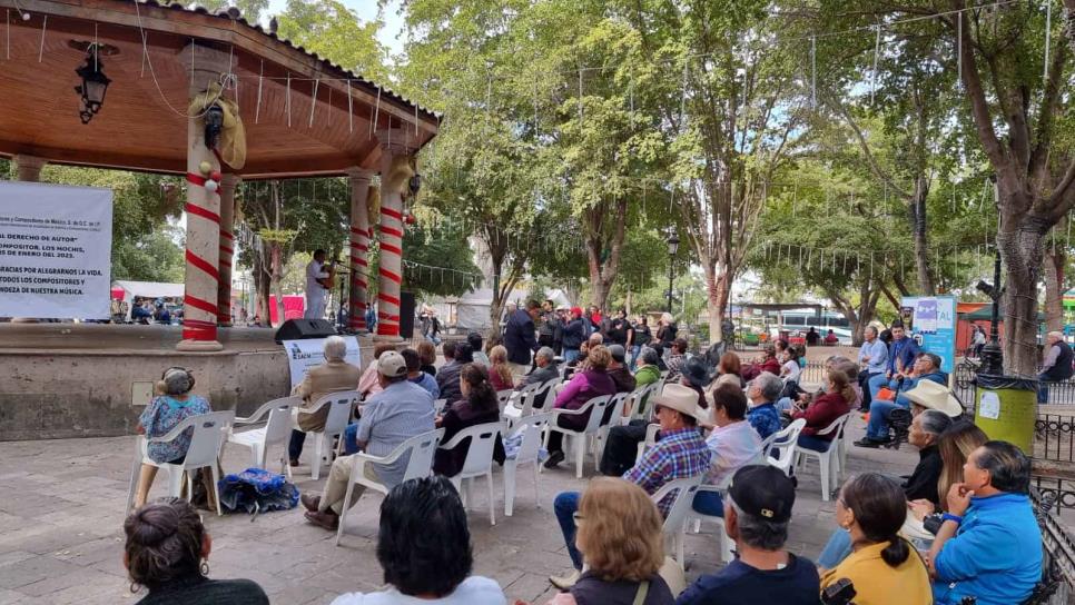 La plazuela se llena de música por el Día Nacional del Compositor