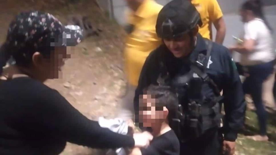 Niño de 7 años se extravía en parque Las Riberas de Culiacán y lo localizan sano 