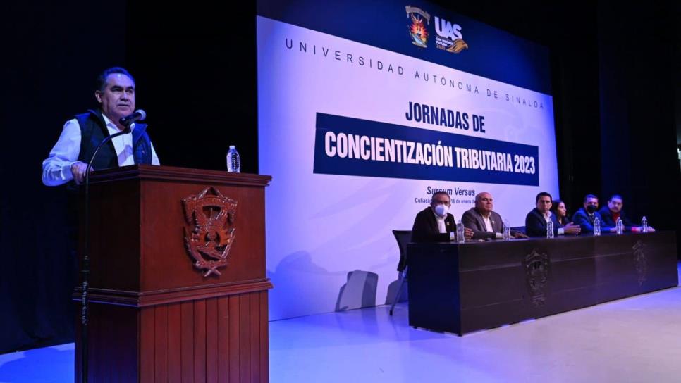 La UAS inicia la Jornada de Concientización Tributaria 2023