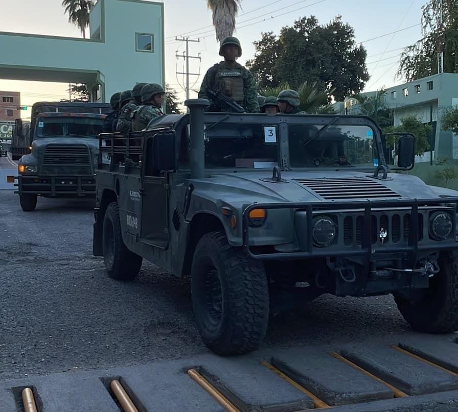 Arriban otros 300 militares a Culiacán; suman 2 mil tras «Culiacanazo»