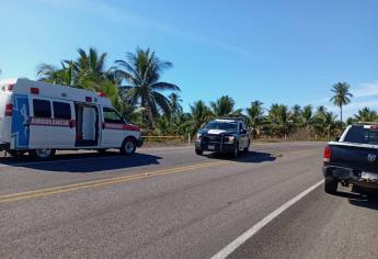 Muere motociclista en Barrón; derrapó, nadie se enteró y horas después lo encontraron