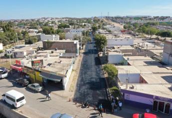 Alcalde de Culiacán anuncia entrega de calles en la colonia Esthela Ortiz