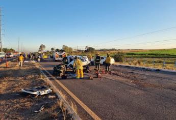 Identifican a los cuatro fallecidos en accidente al norte de Culiacán