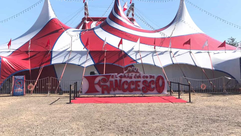 «El Gran Circo de Franccesco» brindó función gratuita a favor del DIF Municipal de Culiacán
