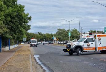 Alarma en colegio de Culiacán tras hallazgo de bidón a punto de explotar