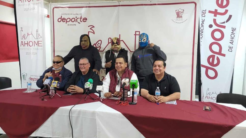 Invitan a disfrutar evento de lucha libre en Los Mochis