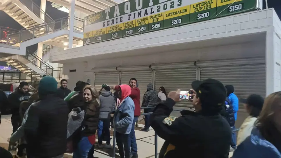 A la una de la tarde inicia la venta de boletos para el J6 Cañeros vs Algodoneros