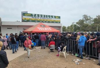 Descontrol en las filas de las taquillas del Chevron Park para comprar boletos