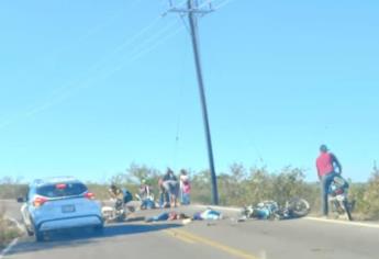 Mueren dos personas en fuerte choque en la carretera Agua Verde-El Caimanero