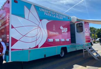 DIF recibe Camión de la Salud de la Mujer; recorrerán comunidades rurales de Sinaloa