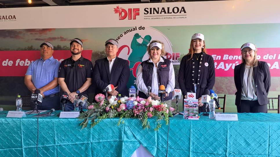 Convoca DIF Sinaloa al Torneo Anual de Golf con causa