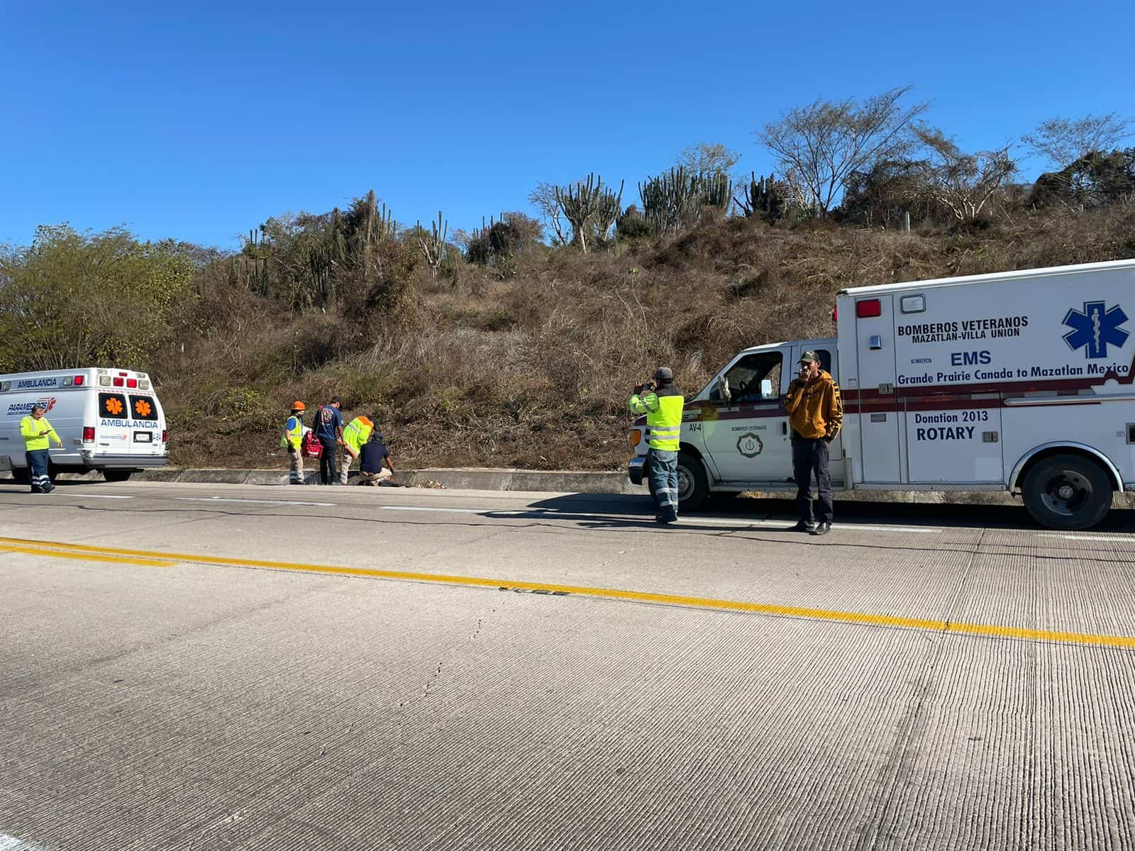 Localizan sin vida a hombre atropellado en Las Salvias, Villa Unión