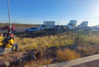 Carambola en «La Costerita» deja heridos y grandes daños materiales