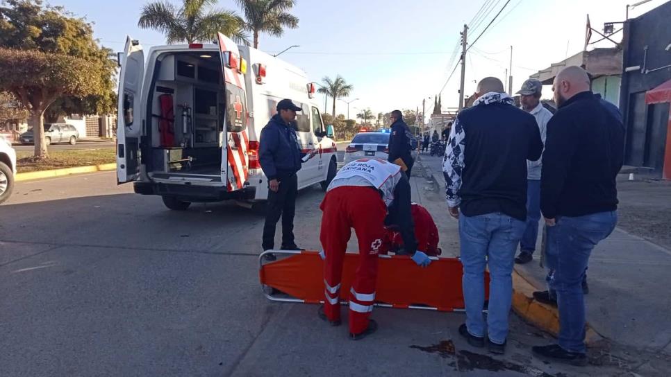 Choque en Guasave deja a vecino de San José de Guayparime con heridas graves