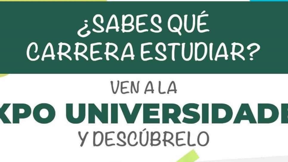 Ayuntamiento de Culiacán invita a la Expo Universidades para elección de carrera profesional