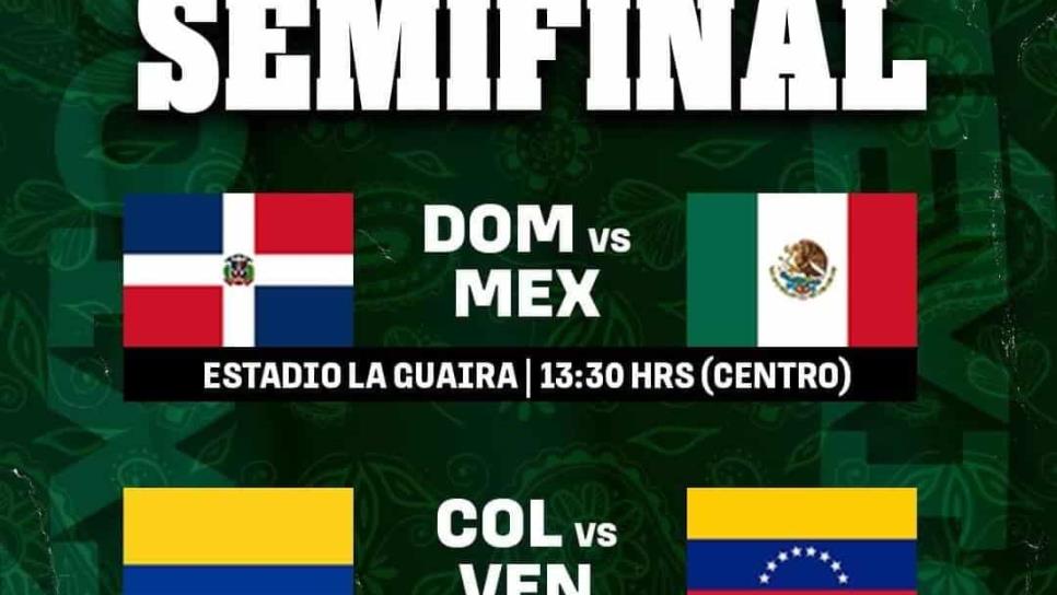 México enfrentará a República Dominicana en las semifinales de la SDC 2023