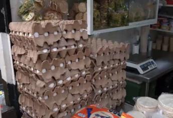 Se prevé que incremente aún más el kilo de huevos; lamentan vendedores