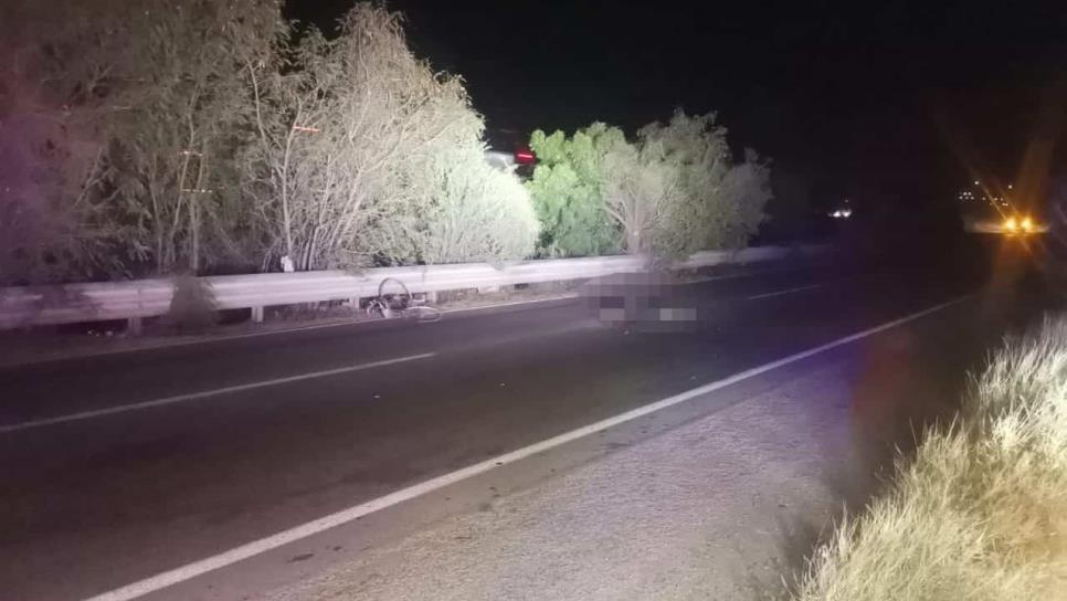 Vehículo atropella y mata un ciclista en la México 15; van 3 esta semana en Guasave